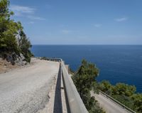 Daytime View of the Ocean and Water in Spain