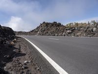 Spain's Desert Highway: A Clear Sky Stretching into the Distance