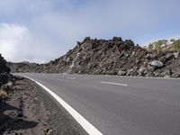 Spain's Desert Highway: A Clear Sky Stretching into the Distance