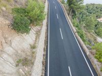 Spain's Elevated Road: A Stunning Top Down View