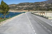 Spain: High Elevated Road in Coastal Landscape