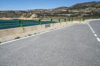 Spain High Elevated Road Coastal Landscape 003