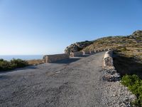 Spain's Breathtaking Landscape: Clear Sky and Ocean