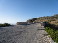 Spain's Breathtaking Landscape: Clear Sky and Ocean