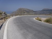 Spain Landscape: Nature's Mountain Road