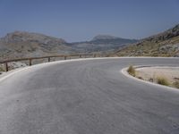 Spain Landscape: Nature's Mountain Road