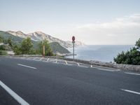 Spain Landscape: Nature and Ocean with Clouds