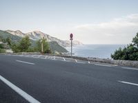 Spain Landscape: Nature and Ocean with Clouds