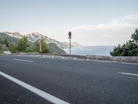 Spain Landscape: Nature and Ocean with Clouds