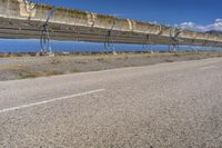 Spain Landscape Road Bridge Over Lake 002