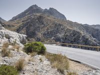 Spain Mountain Landscape with Clear Sky