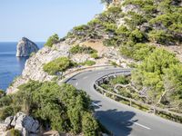 Landscape of Spain: Mountains, Nature, and Trees