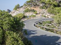 Landscape of Spain: Mountains, Nature, and Trees