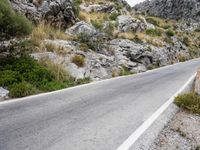 Spain Mountain Pass Road Curves 002