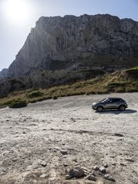 Mountain Road Landscape in Spain