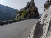 Spain's Mountain Road: Overlooking the Breathtaking View