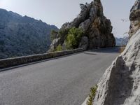 Spain's Mountain Road: Overlooking the Breathtaking View