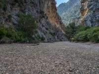 Spain's Nature: Canyon Daylight in the Balearic Islands