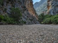 Spain's Nature: Canyon Daylight in the Balearic Islands