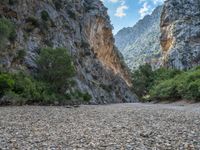 Spain's Nature: Canyon Daylight in the Balearic Islands