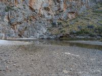 Spain's Nature: Canyon and Rock Wall