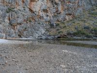 Spain's Nature: Canyon and Rock Wall