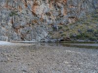 Spain's Nature: Canyon and Rock Wall