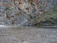 Spain's Nature: Canyon and Rock Wall