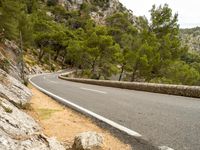 Road in Spain: Asphalt Landscape during the Day