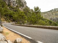 Road in Spain: Asphalt Landscape during the Day