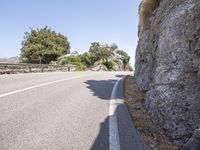 Spain Road: An Asphalt Lane Under a Clear Sky