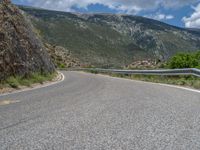 Spain's Road through the Pyrenees: Safe Travel with an Armco Barrier