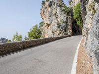 Scenic Coastal Road in Spain