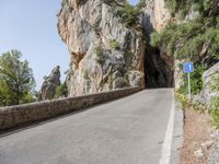 Scenic Coastal Road in Spain