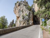 Scenic Coastal Road in Spain