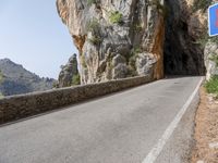 Scenic Coastal Road in Spain