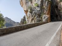 Scenic Coastal Road in Spain