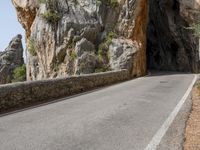 Scenic Coastal Road in Spain