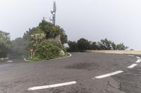 Spain Tenerife Landscape: Mystery Grey Sky 001