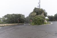 Spain Tenerife Landscape Mystery Grey Sky 003