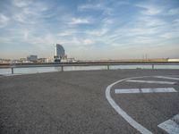 Spain's Urban Design: A Coastal Road and Jetty