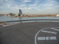 Spain's Urban Design: A Coastal Road and Jetty