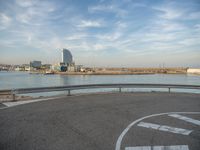 Spain's Urban Design: A Coastal Road and Jetty