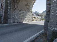 Spanish Architectural Bridge under a Clear Sky