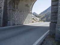 Spanish Architectural Bridge under a Clear Sky