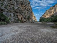 Spanish Canyon: Clouds Over the Balearic Islands