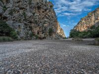 Spanish Canyon: Clouds Over the Balearic Islands