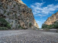 Spanish Canyon: Clouds Over the Balearic Islands