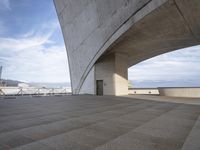 A Spanish City: Concrete Bridge and Open Space