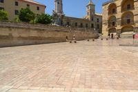 Spanish City: Day with Clear Sky